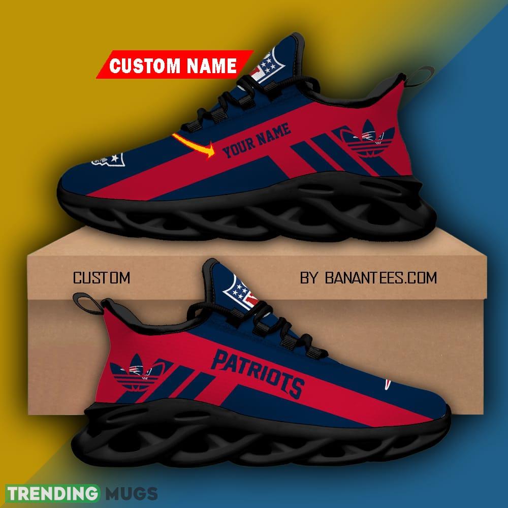 NFL New York Giants Luxury Brand Logo Personalized Name Max Soul Shoes Gift For Men Women Max Soul NFL New York Giants Luxury Brand Logo Personalized Name Max Soul Shoes Gift For Men Women Max Soul