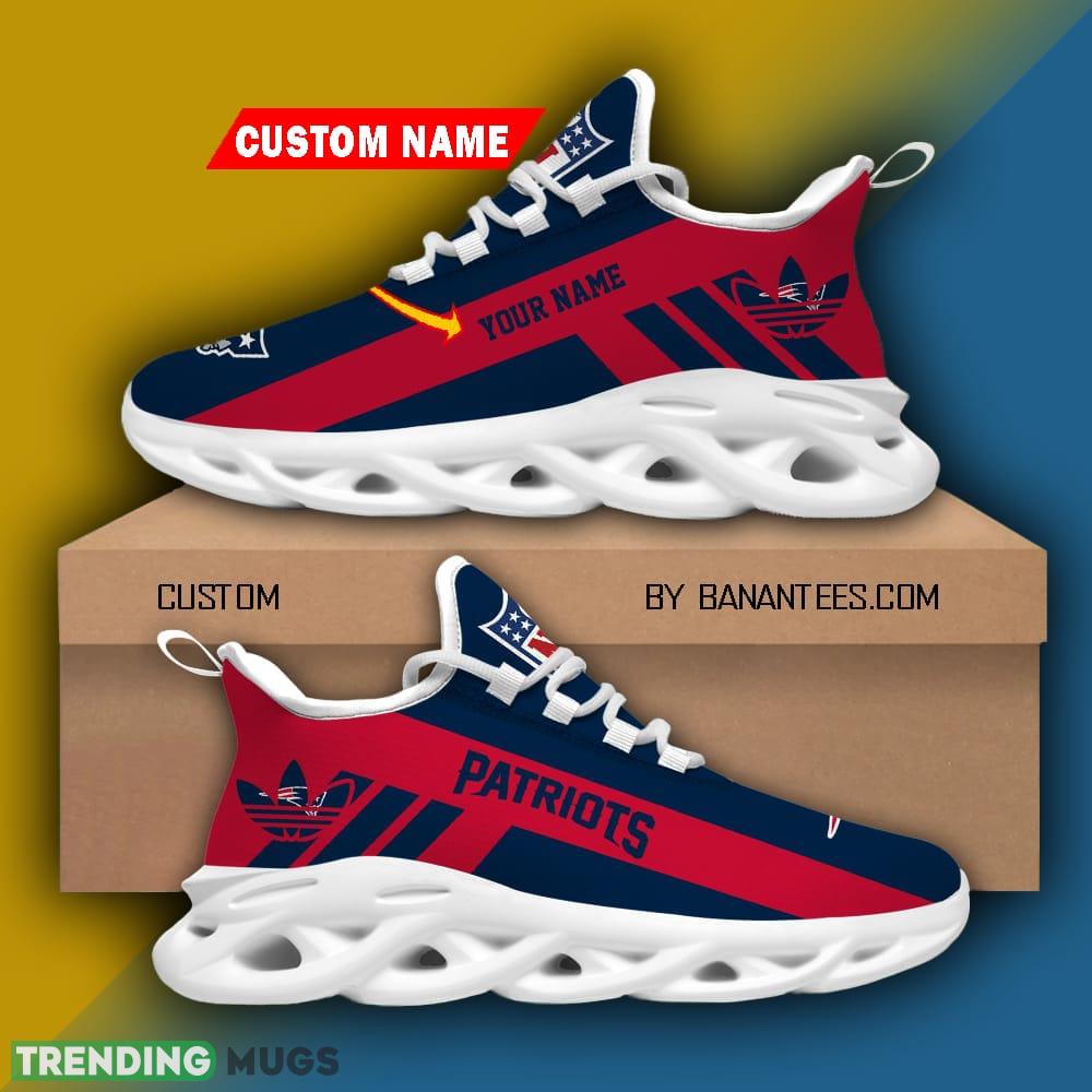 NFL New York Giants Luxury Brand Logo Personalized Name Max Soul Shoes Gift For Men Women - NFL New York Giants Luxury Brand Logo Personalized Name Max Soul Shoes_1 NFL New York Giants Luxury Brand Logo Personalized Name Max Soul Shoes Gift For Men Women - NFL New York Giants Luxury Brand Logo Personalized Name Max Soul Shoes_1