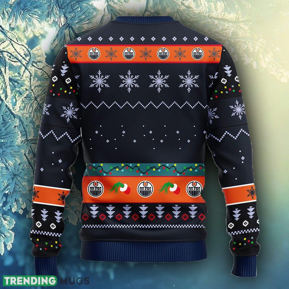 NHL Logo Edmonton Oilers Grinch Christmas Ugly Sweater For Men Women - NHL Edmonton Oilers Grinch Christmas Ugly Sweater_1 NHL Logo Edmonton Oilers Grinch Christmas Ugly Sweater For Men Women - NHL Edmonton Oilers Grinch Christmas Ugly Sweater_1