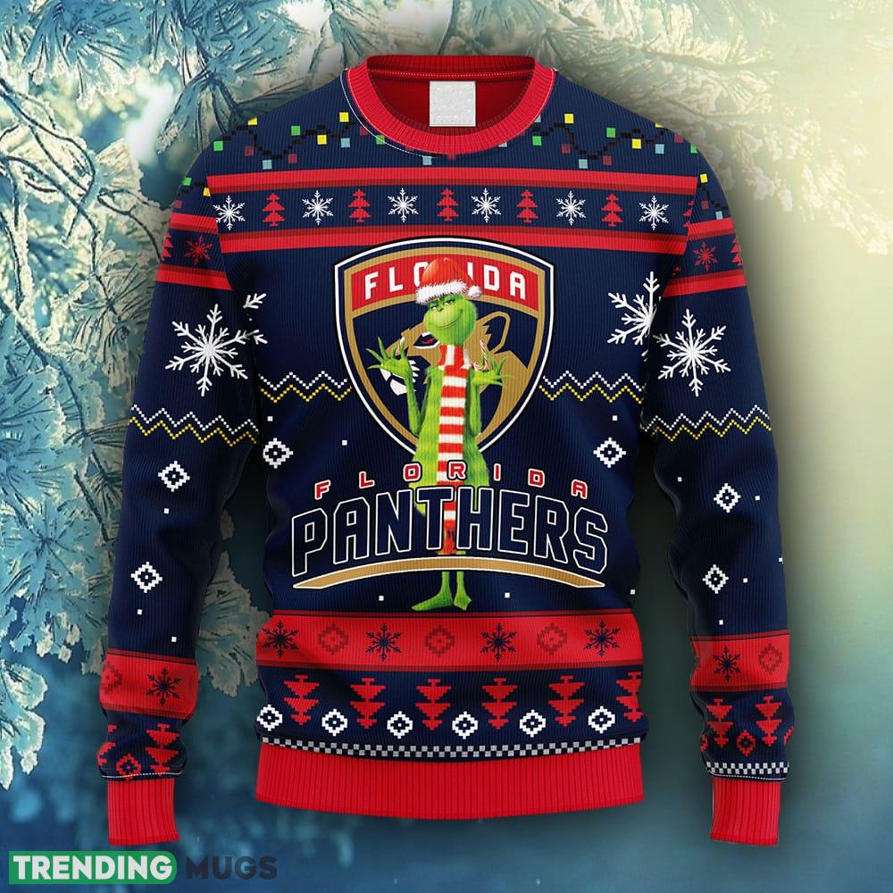 NHL Logo Florida Panthers Funny Grinch Christmas Ugly Sweater For Men Women - NHL Florida Panthers Funny Grinch Christmas Ugly Sweater_1 NHL Logo Florida Panthers Funny Grinch Christmas Ugly Sweater For Men Women - NHL Florida Panthers Funny Grinch Christmas Ugly Sweater_1