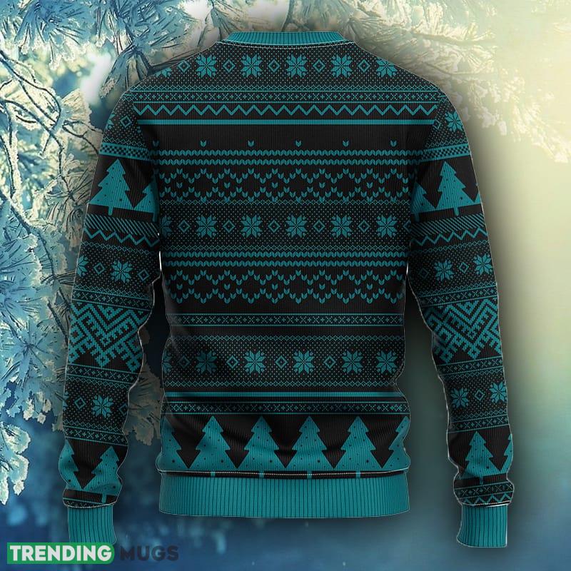 NHL Logo San Jose Sharks Tree Ugly Christmas Fleece Sweater For Men Women 3D Sweater NHL Logo San Jose Sharks Tree Ugly Christmas Fleece Sweater For Men Women 3D Sweater