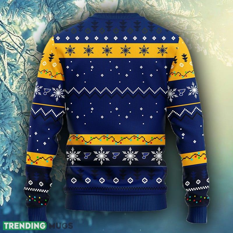 NHL Logo St. Louis Blues Dabbing Santa Claus Christmas Ugly Sweater For Men Women - NHL St. Louis Blues Dabbing Santa Claus Christmas Ugly Sweater_1 NHL Logo St. Louis Blues Dabbing Santa Claus Christmas Ugly Sweater For Men Women - NHL St. Louis Blues Dabbing Santa Claus Christmas Ugly Sweater_1