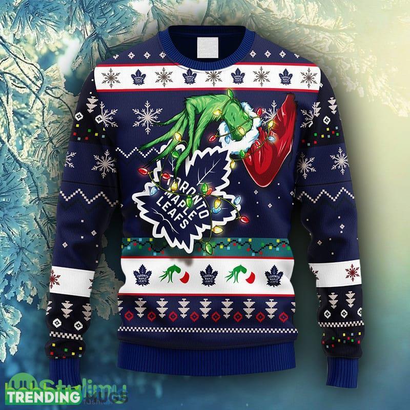NHL Logo Toronto Maple Leafs Christmas Ugly Sweater For Men Women 3D Sweater NHL Logo Toronto Maple Leafs Christmas Ugly Sweater For Men Women 3D Sweater