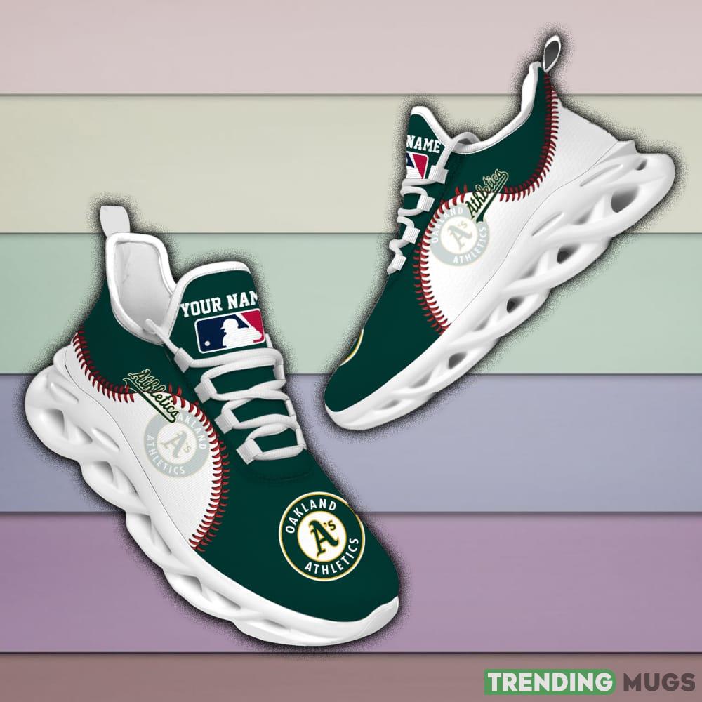 Oakland Athletics Mix Jerseys MLB Max Soul Shoes Custom Name For Men And Women Running Sneakers Max Soul Oakland Athletics Mix Jerseys MLB Max Soul Shoes Custom Name For Men And Women Running Sneakers Max Soul