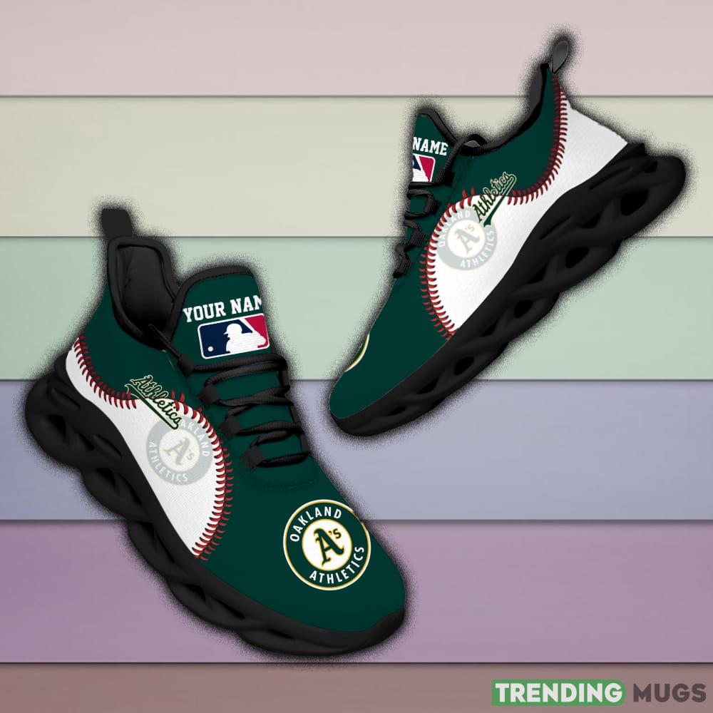 Oakland Athletics Mix Jerseys MLB Max Soul Shoes Custom Name For Men And Women Running Sneakers Max Soul Oakland Athletics Mix Jerseys MLB Max Soul Shoes Custom Name For Men And Women Running Sneakers Max Soul