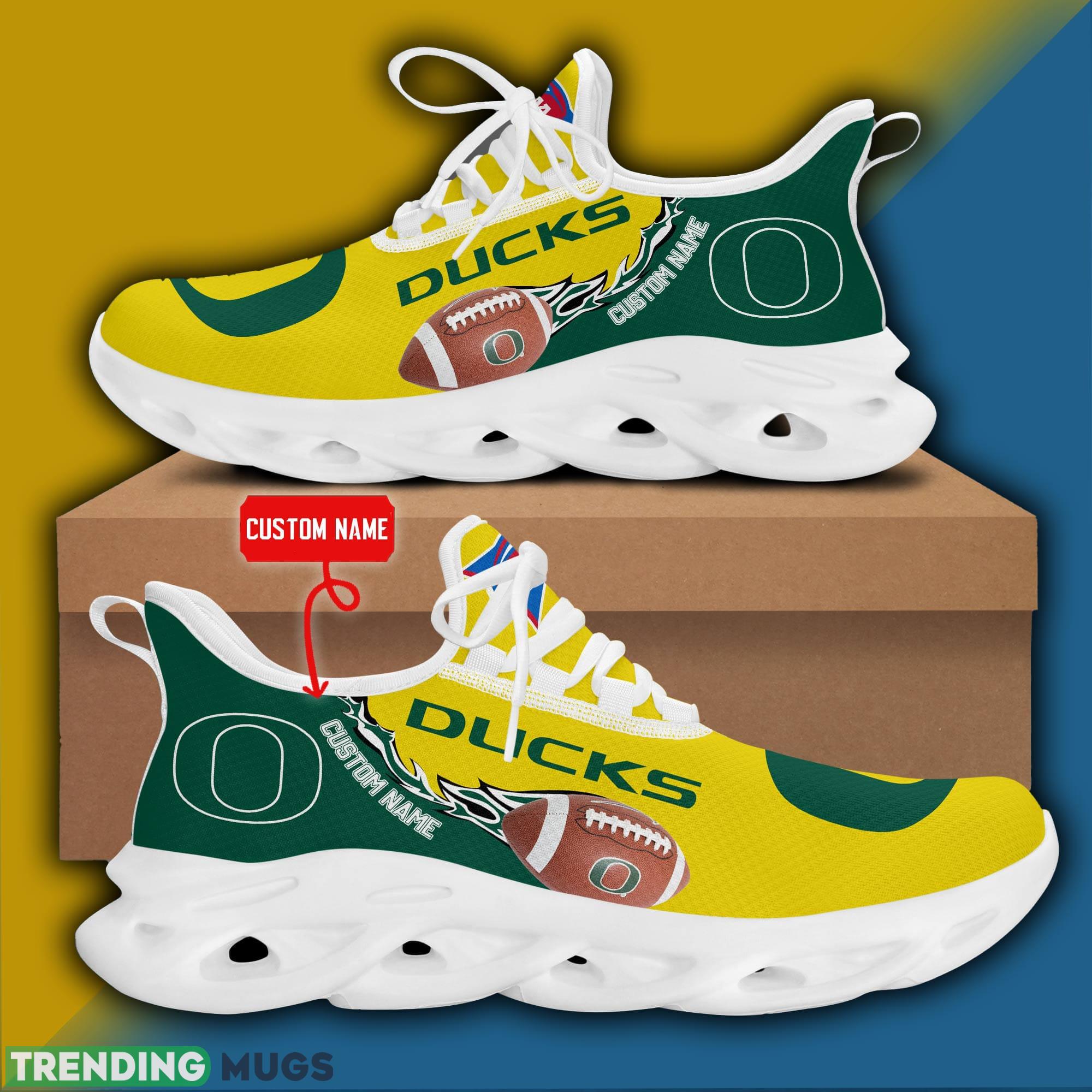 Oregon Ducks NCCA Logo New Style Max Soul Shoes Custom Name Max Soul Oregon Ducks NCCA Logo New Style Max Soul Shoes Custom Name Max Soul