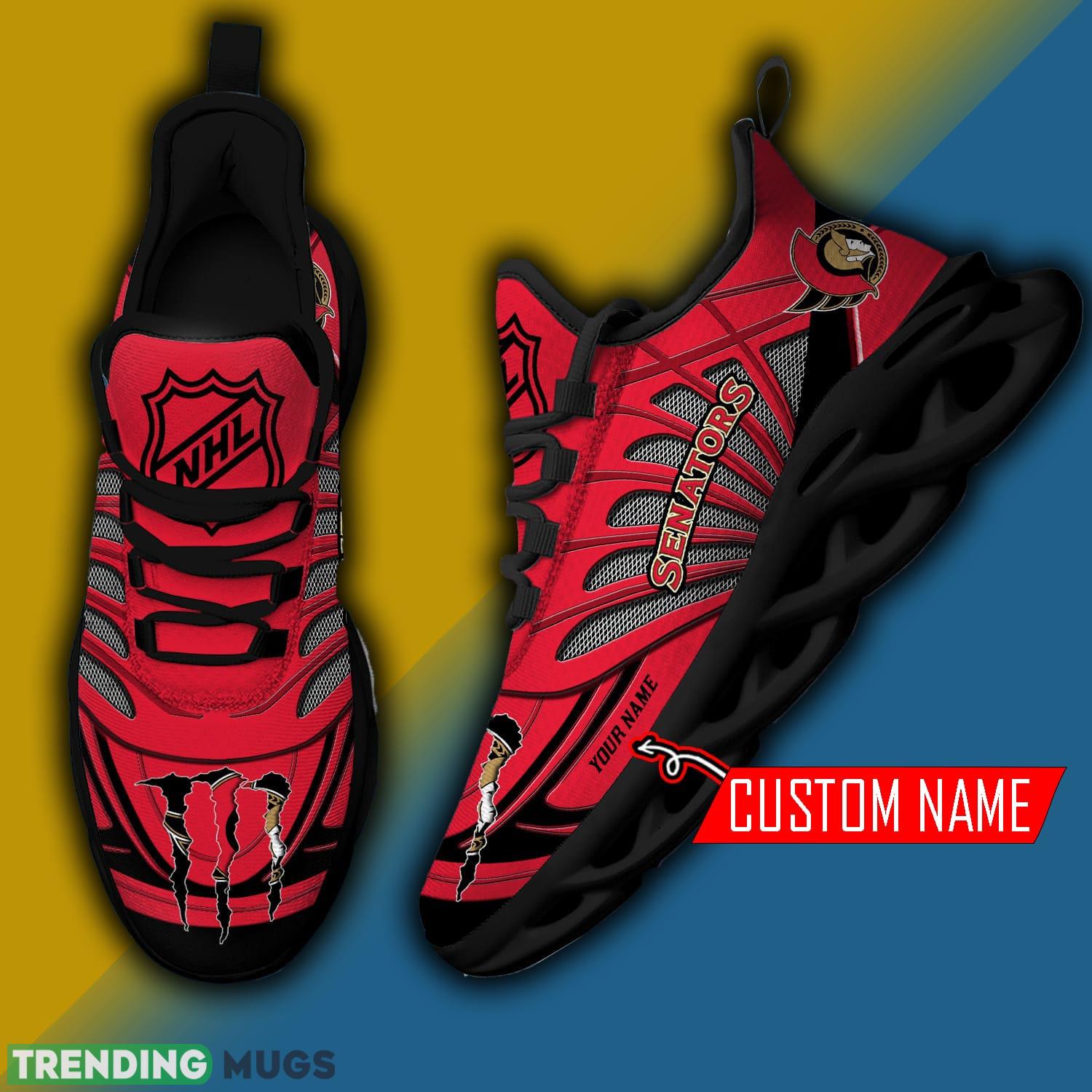Ottawa Senators NHL Personalized Max Soul Shoes Perfect Gift Chunky Sneakers Max Soul Ottawa Senators NHL Personalized Max Soul Shoes Perfect Gift Chunky Sneakers Max Soul