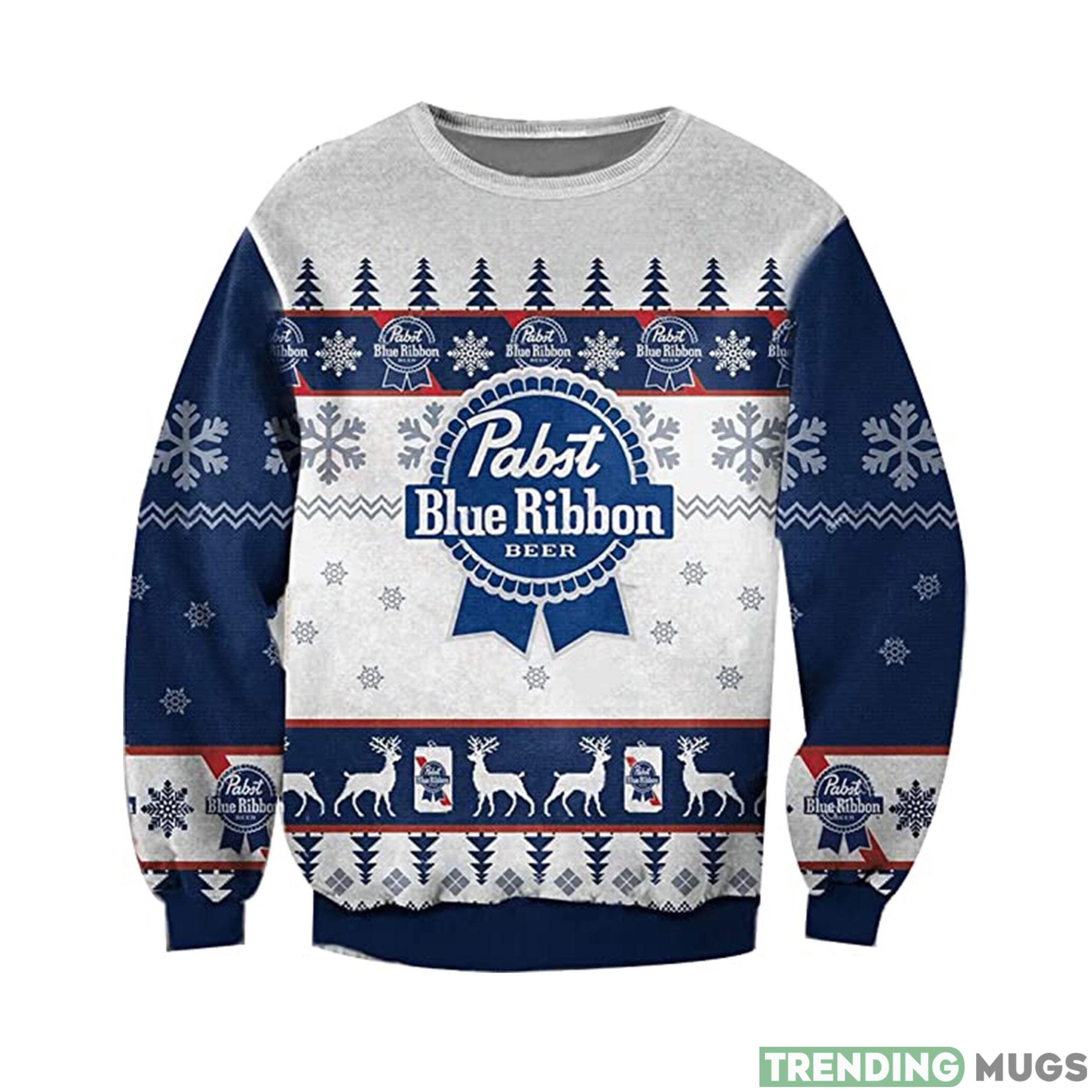 Pabst Blue Ribbion Beer Ugly Knitted Whiskey Christmas 3D Sweater For Men And Women - Pabst Blue Ribbion Beer Ugly Sweatshirt, Christmas Knitted Sweatshirt, Whiskeyy Sweater, Ulgy Knitted Shirt_1 Pabst Blue Ribbion Beer Ugly Knitted Whiskey Christmas 3D Sweater For Men And Women - Pabst Blue Ribbion Beer Ugly Sweatshirt, Christmas Knitted Sweatshirt, Whiskeyy Sweater, Ulgy Knitted Shirt_1