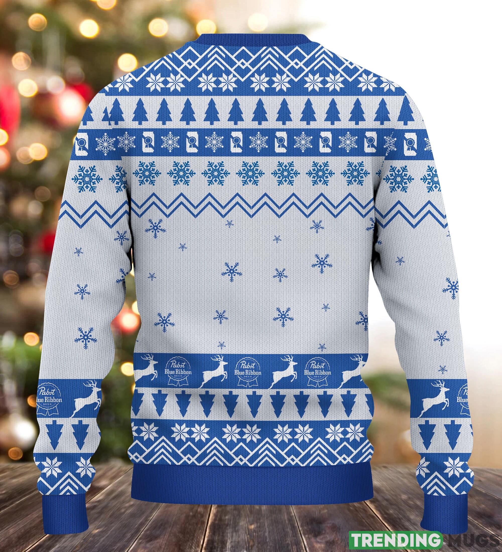 Pabst Blue Ribbon Beer Ugly Pabst Blue Ribbon Ugly Gift Christmas 3D Sweater For Men And Women 3D Sweater Pabst Blue Ribbon Beer Ugly Pabst Blue Ribbon Ugly Gift Christmas 3D Sweater For Men And Women 3D Sweater