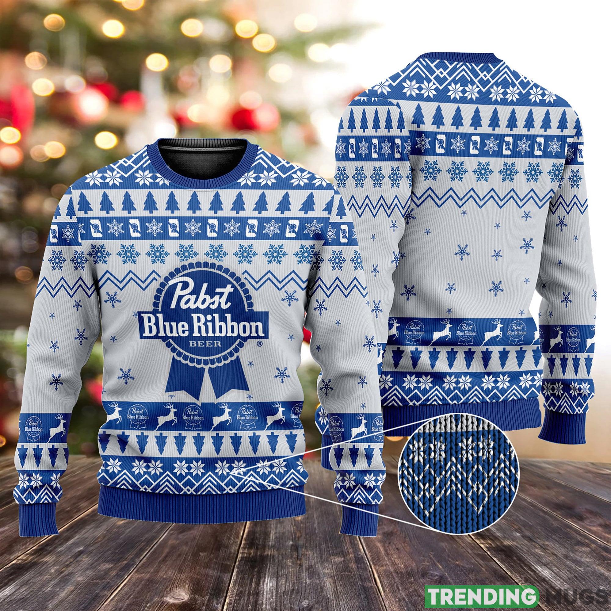 Pabst Blue Ribbon Beer Ugly Pabst Blue Ribbon Ugly Gift Christmas 3D Sweater For Men And Women - Pabst Blue Ribbon Beer Ugly Christmas Sweater, Pabst Blue Ribbon Ugly Sweater Gift For Christmas, All Over Print Sweater, Ugly Sweater_1 Pabst Blue Ribbon Beer Ugly Pabst Blue Ribbon Ugly Gift Christmas 3D Sweater For Men And Women - Pabst Blue Ribbon Beer Ugly Christmas Sweater, Pabst Blue Ribbon Ugly Sweater Gift For Christmas, All Over Print Sweater, Ugly Sweater_1