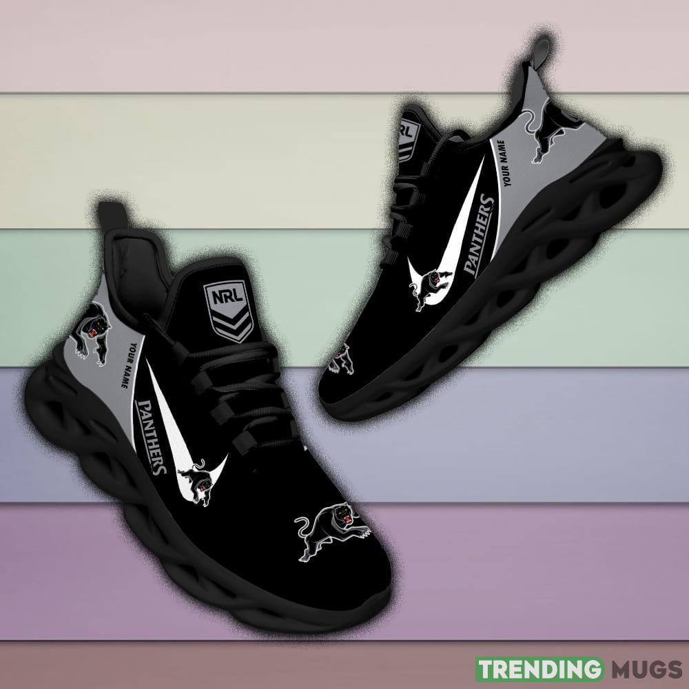 Penrith Panthers NRL MAX SOUL SHOES Custom Name For Men And Women Running Sneakers Max Soul Penrith Panthers NRL MAX SOUL SHOES Custom Name For Men And Women Running Sneakers Max Soul