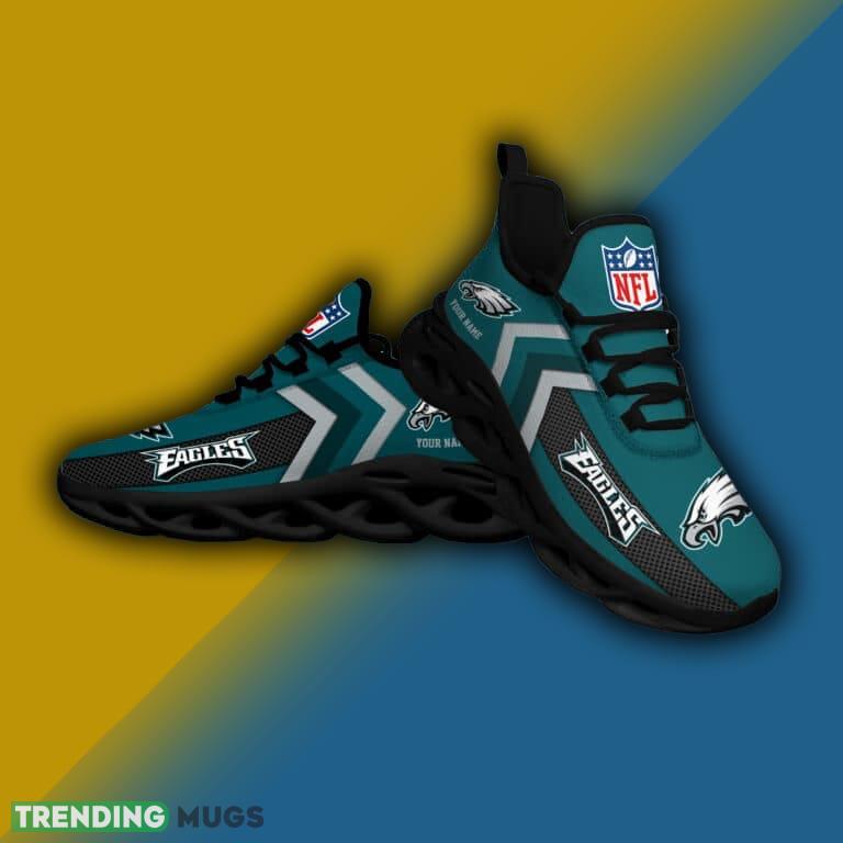 Philadelphia Eagles NFL Logo New Style Max Soul Shoes Custom Name Gift - Philadelphia Eagles NFL Logo New Style Max Soul Shoes Custom Name_2 Philadelphia Eagles NFL Logo New Style Max Soul Shoes Custom Name Gift - Philadelphia Eagles NFL Logo New Style Max Soul Shoes Custom Name_2