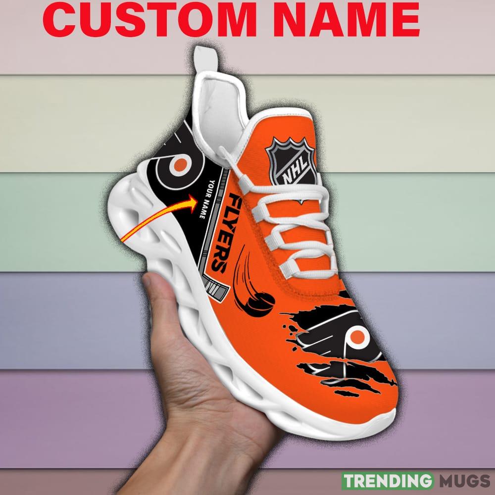 Philadelphia Flyers NHL Max Soul Shoes Custom Name For Men And Women Running Sneakers Max Soul Philadelphia Flyers NHL Max Soul Shoes Custom Name For Men And Women Running Sneakers Max Soul