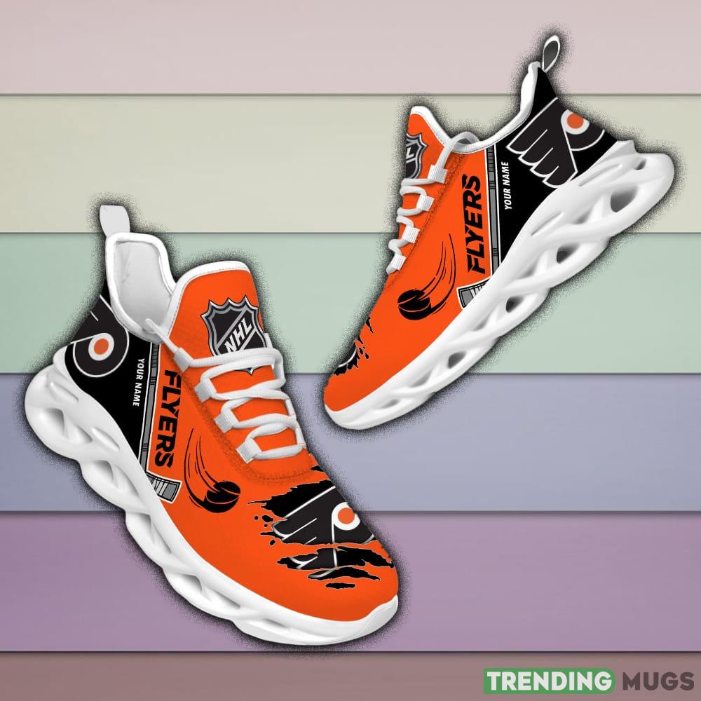 Philadelphia Flyers NHL Max Soul Shoes Custom Name For Men And Women Running Sneakers Max Soul Philadelphia Flyers NHL Max Soul Shoes Custom Name For Men And Women Running Sneakers Max Soul