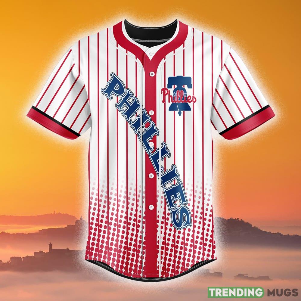 Philadelphia Phillies Premium MLB Jersey Shirt Custom Number And Name For Men And Women Gift Fans Football Jersey Philadelphia Phillies Premium MLB Jersey Shirt Custom Number And Name For Men And Women Gift Fans Football Jersey