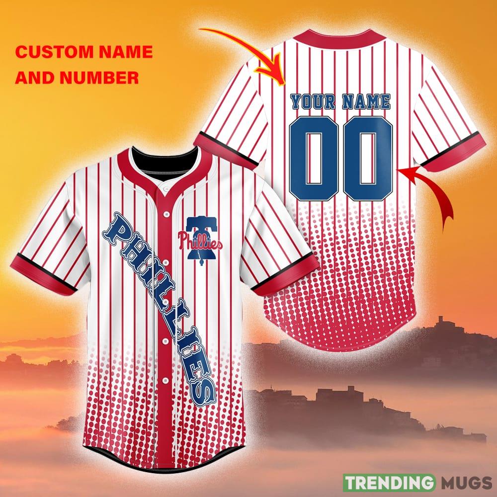 Philadelphia Phillies Premium MLB Jersey Shirt Custom Number And Name For Men And Women Gift Fans - Philadelphia Phillies-Premium MLB Teams Personalized Baseball Jersey_1 Philadelphia Phillies Premium MLB Jersey Shirt Custom Number And Name For Men And Women Gift Fans - Philadelphia Phillies-Premium MLB Teams Personalized Baseball Jersey_1