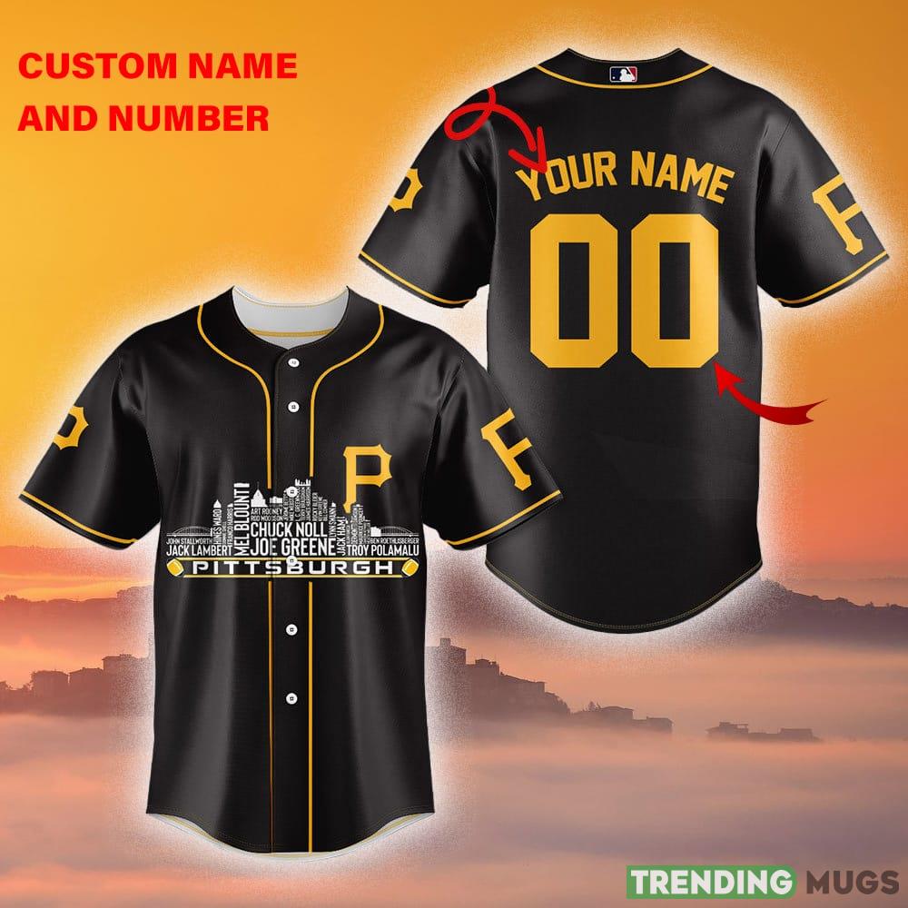 Pittsburgh Pirates MLB Jersey Shirt Custom Number And Name For Men And Women Gift Fans - Pittsburgh Pirates-MLB Teams Custom Name And Number Baseball Jersey_1 Pittsburgh Pirates MLB Jersey Shirt Custom Number And Name For Men And Women Gift Fans - Pittsburgh Pirates-MLB Teams Custom Name And Number Baseball Jersey_1