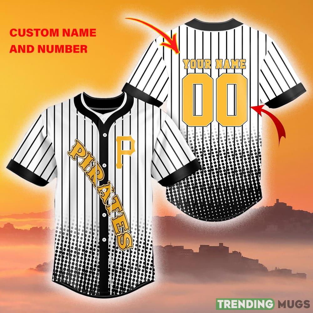 Pittsburgh Pirates Premium MLB Jersey Shirt Custom Number And Name For Men And Women Gift Fans - Pittsburgh Pirates-Premium MLB Teams Personalized Baseball Jersey_1 Pittsburgh Pirates Premium MLB Jersey Shirt Custom Number And Name For Men And Women Gift Fans - Pittsburgh Pirates-Premium MLB Teams Personalized Baseball Jersey_1
