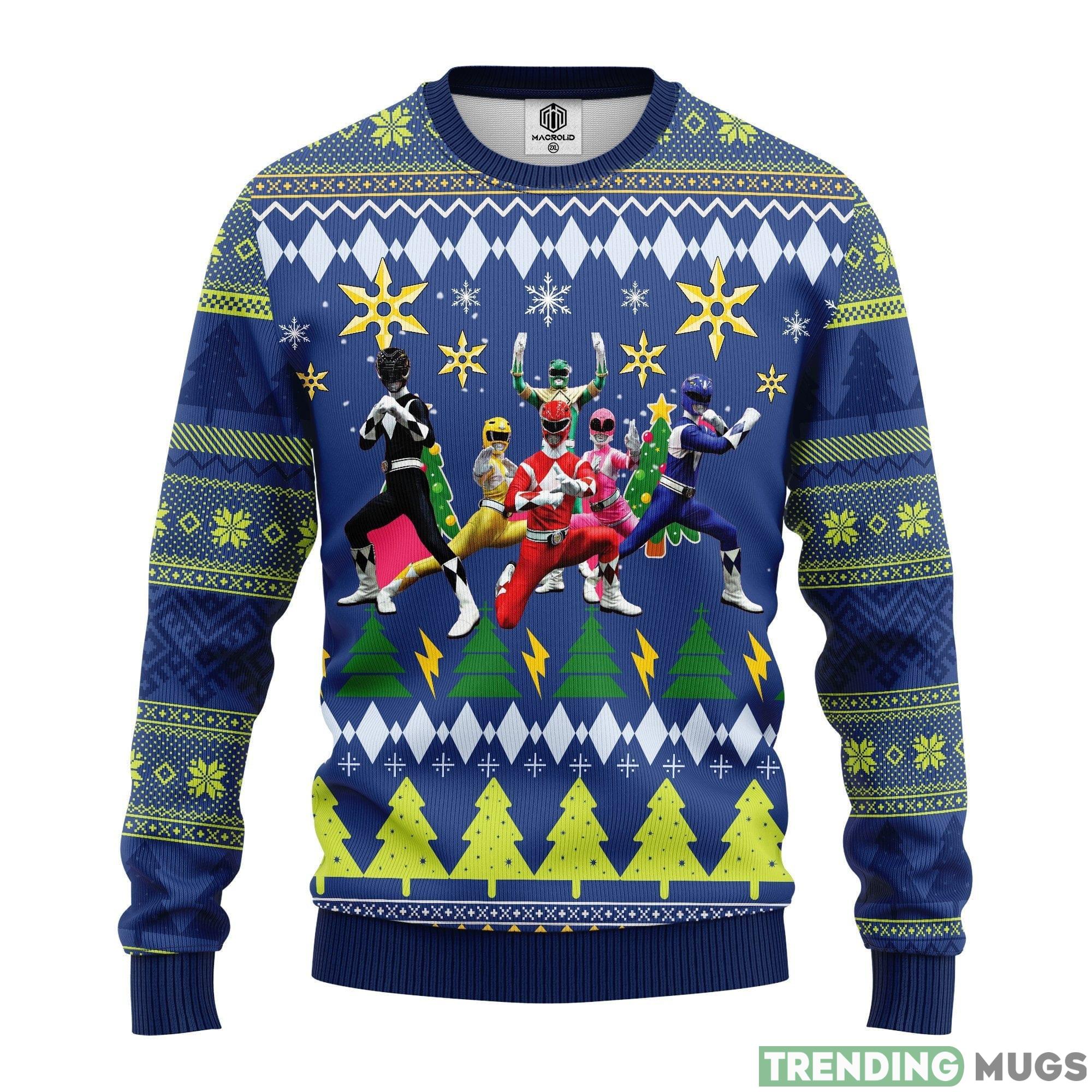 Power Rangers Thanksgiving Women Mens Ugly Christmas Sweater - Power Rangers Ugly Christmas Sweater Amazing Gift Idea Thanksgiving Gift_1 Power Rangers Thanksgiving Women Mens Ugly Christmas Sweater - Power Rangers Ugly Christmas Sweater Amazing Gift Idea Thanksgiving Gift_1