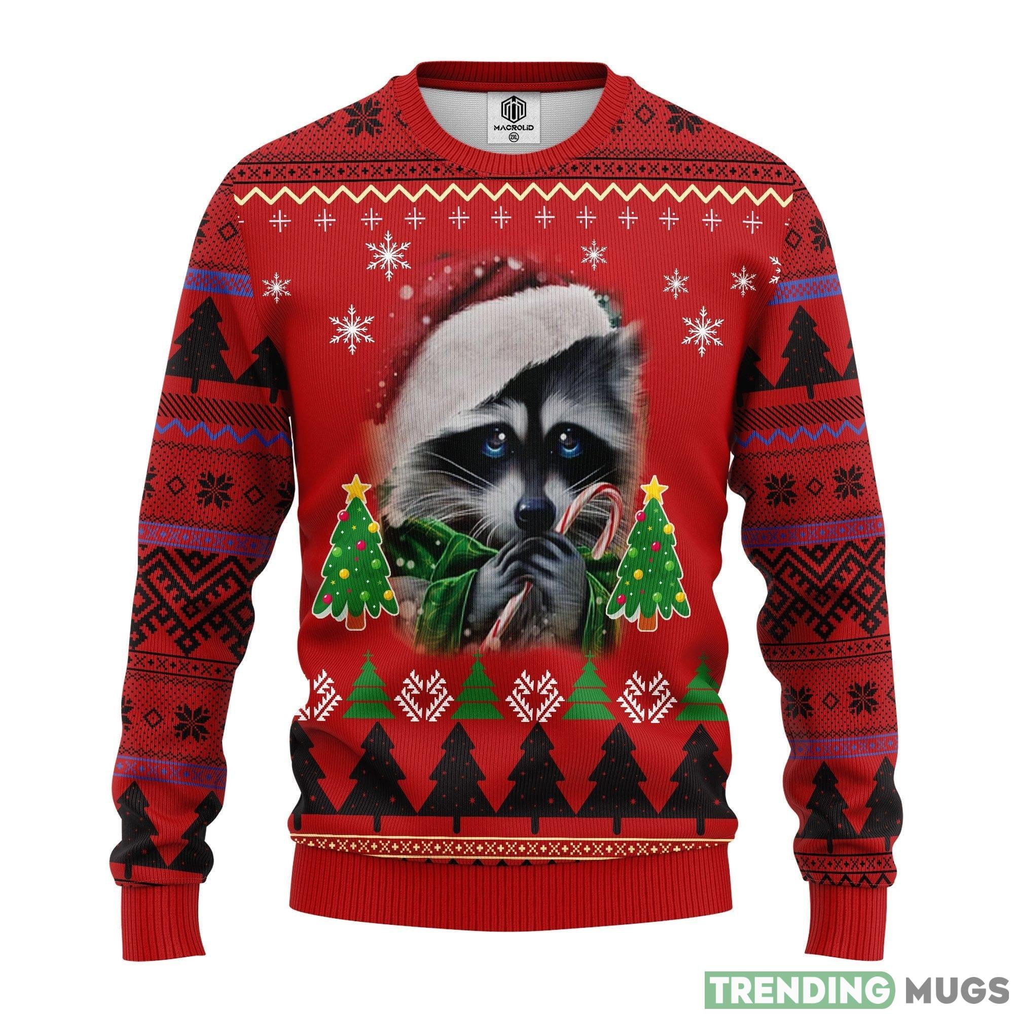 Raccoon Candy Thanksgiving Women Mens Ugly Christmas Sweater - Raccoon Candy Ugly Christmas Sweater Amazing Gift Idea Thanksgiving Gift Raccoon Candy Thanksgiving Women Mens Ugly Christmas Sweater - Raccoon Candy Ugly Christmas Sweater Amazing Gift Idea Thanksgiving Gift