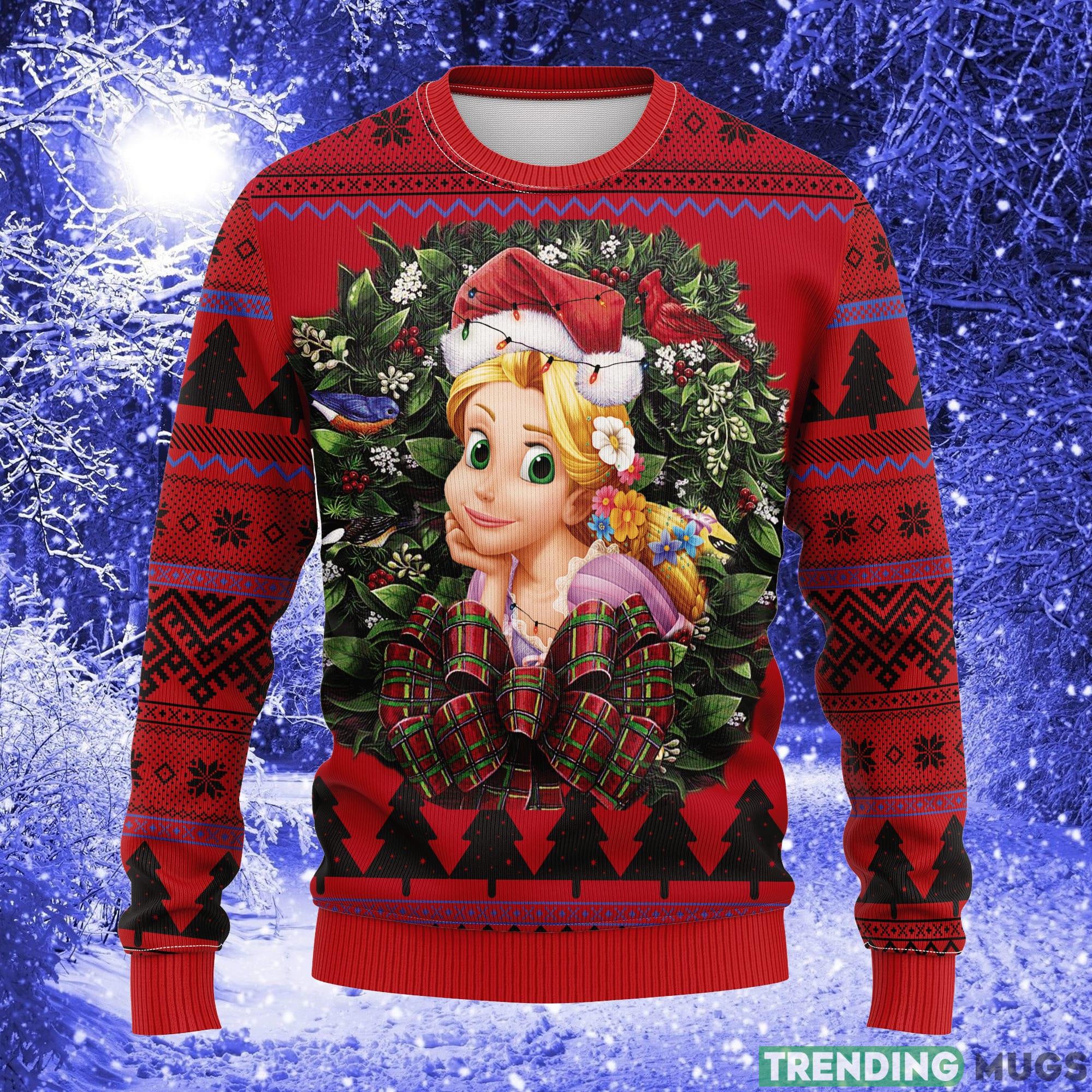 Rapunzel Princess Tangled Noel Mc Thanksgiving Women Mens Ugly Christmas Sweater - Rapunzel Princess Tangled Noel Mc Ugly Christmas Sweater Thanksgiving Gift_1 Rapunzel Princess Tangled Noel Mc Thanksgiving Women Mens Ugly Christmas Sweater - Rapunzel Princess Tangled Noel Mc Ugly Christmas Sweater Thanksgiving Gift_1