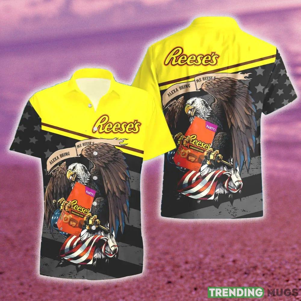 reese’s Eagle American Flag Gift Hawaiian Set Shirt And Short Summer Beach Hawaiian & Short reese’s Eagle American Flag Gift Hawaiian Set Shirt And Short Summer Beach Hawaiian & Short