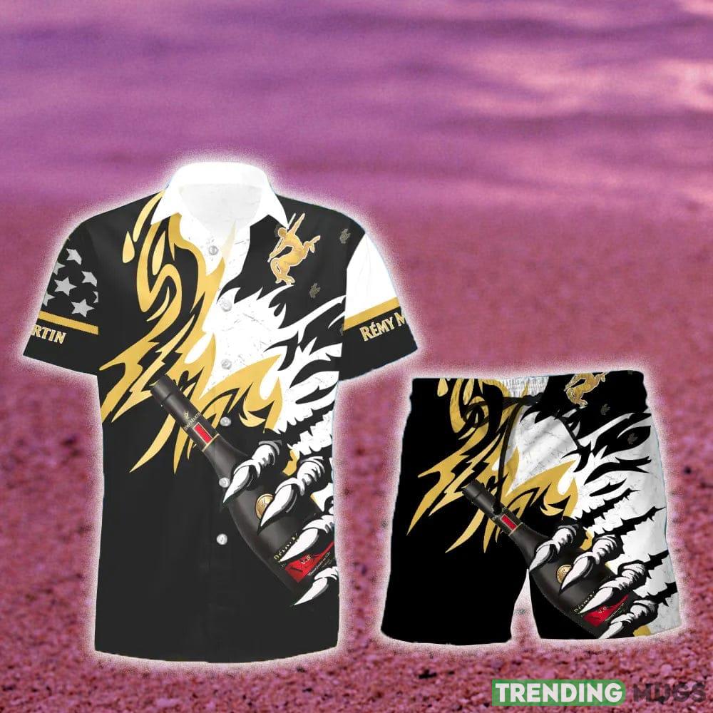 Remy Martin Monster Claw Gift Hawaiian Set Shirt And Short Summer Beach - Remy Martin Monster Claw Hawaiian Shirt And Short_1 Remy Martin Monster Claw Gift Hawaiian Set Shirt And Short Summer Beach - Remy Martin Monster Claw Hawaiian Shirt And Short_1