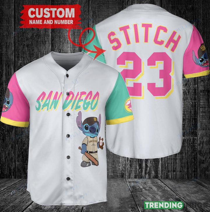 San Diego Padres MLB Stitch Baseball Jersey Shirt Design 2 Custom Number And Name Gift For Men And Women Fans - San Diego Padres-CUSTOM MLB Stitch Baseball Jersey_1 San Diego Padres MLB Stitch Baseball Jersey Shirt Design 2 Custom Number And Name Gift For Men And Women Fans - San Diego Padres-CUSTOM MLB Stitch Baseball Jersey_1