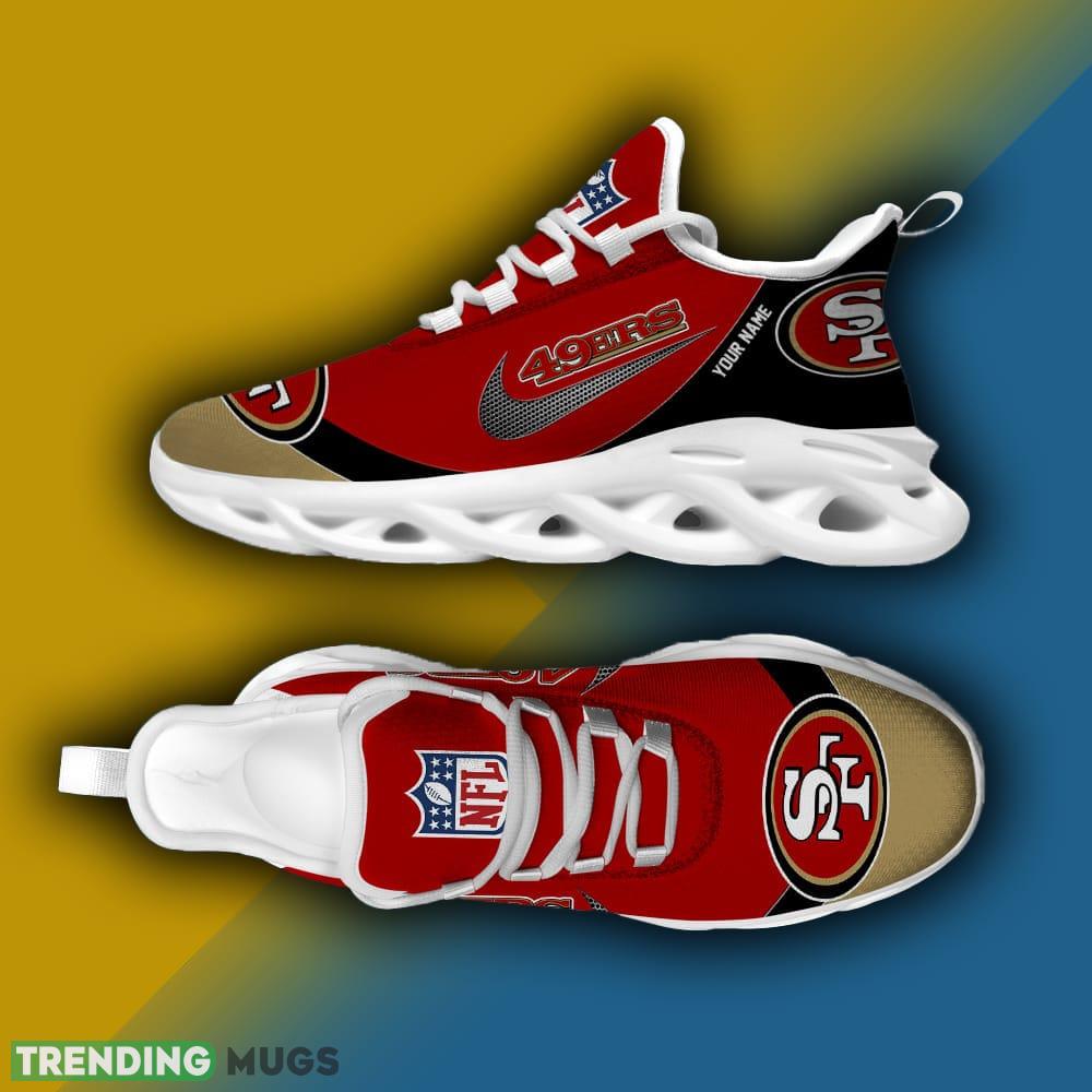 San Francisco 49ers NFL Football Teams Personalized Name Swoosh Max Soul Shoes - San Francisco 49ers NFL Football Teams Personalized Name Swoosh Max Soul Shoes_2 San Francisco 49ers NFL Football Teams Personalized Name Swoosh Max Soul Shoes - San Francisco 49ers NFL Football Teams Personalized Name Swoosh Max Soul Shoes_2
