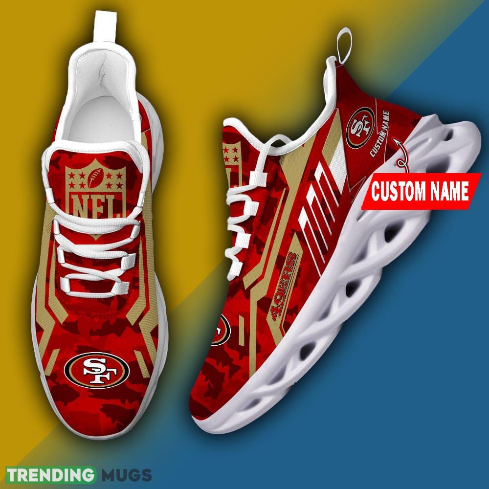 San Francisco 49ers NFL Personalized Name Max Soul Chunky Sneaker Camo Fishing - San Francisco 49ers-NFL Personalized Max Soul Chunky Sneaker Camo Fishing_3 San Francisco 49ers NFL Personalized Name Max Soul Chunky Sneaker Camo Fishing - San Francisco 49ers-NFL Personalized Max Soul Chunky Sneaker Camo Fishing_3