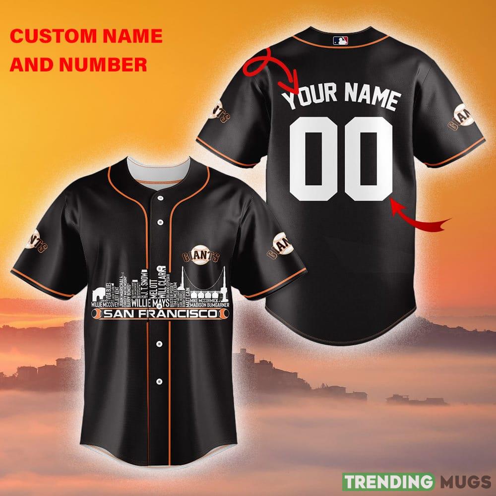 San Francisco Giants MLB Jersey Shirt Custom Number And Name For Men And Women Gift Fans - San Francisco Giants-MLB Teams Custom Name And Number Baseball Jersey_1 San Francisco Giants MLB Jersey Shirt Custom Number And Name For Men And Women Gift Fans - San Francisco Giants-MLB Teams Custom Name And Number Baseball Jersey_1
