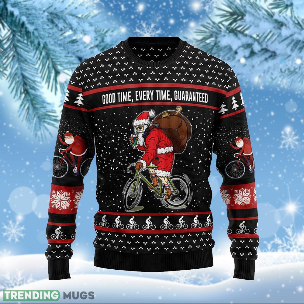Santa Ride A Bike Ugly Christmas Sweater Gift For Men Women - Santa Ride A Bike Funny Ugly Christmas Sweater For Men & Women Adult - Christmas Gifts_2 Santa Ride A Bike Ugly Christmas Sweater Gift For Men Women - Santa Ride A Bike Funny Ugly Christmas Sweater For Men & Women Adult - Christmas Gifts_2