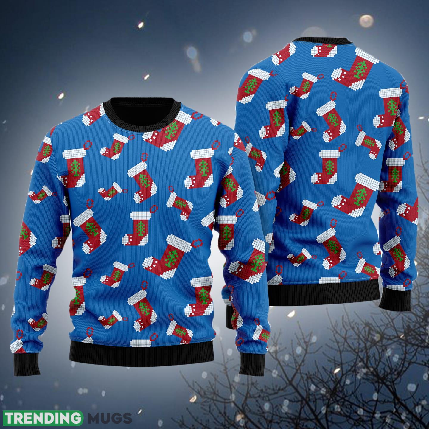 Santa Socks Patterns Ugly Christmas Sweater Gift For Men Women - Santa Funny Socks Patterns Ugly Christmas Sweater For Men & Women Adult - Christmas Gifts_2 Santa Socks Patterns Ugly Christmas Sweater Gift For Men Women - Santa Funny Socks Patterns Ugly Christmas Sweater For Men & Women Adult - Christmas Gifts_2