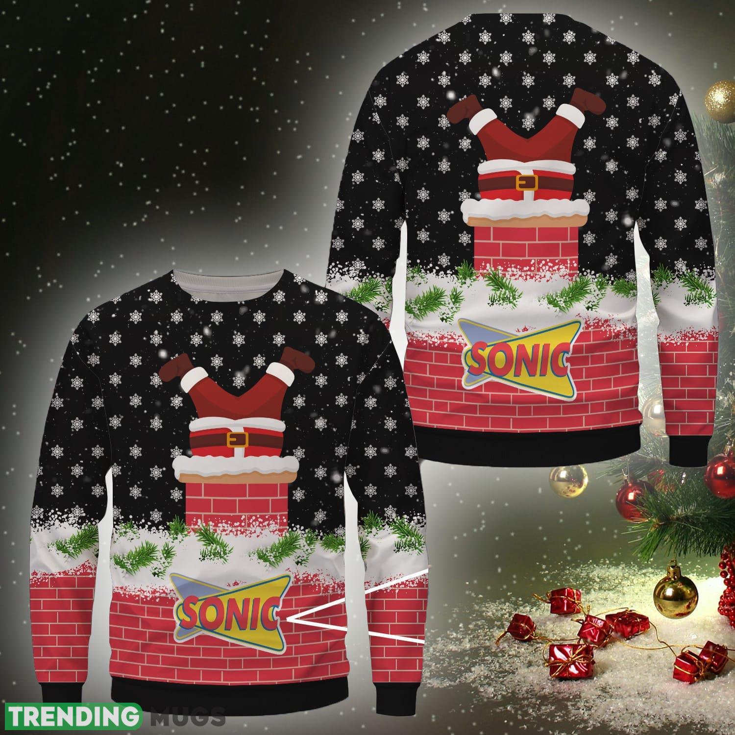 Santa Sonic Drive-In Ugly Christmas Sweater Gift For Men Women - Santa Sonic Drive-In Ugly Christmas Sweater Gift For Men Women Santa Sonic Drive-In Ugly Christmas Sweater Gift For Men Women - Santa Sonic Drive-In Ugly Christmas Sweater Gift For Men Women
