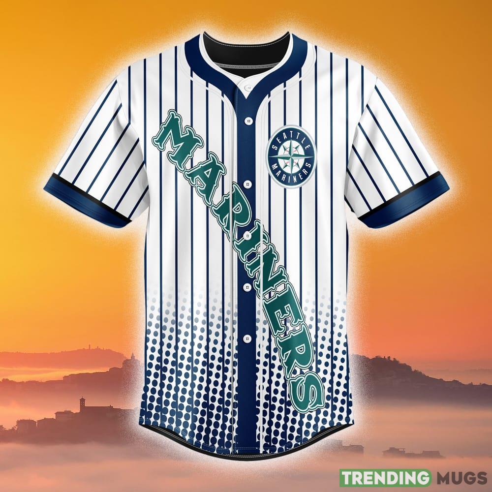 Seattle Mariners Premium MLB Jersey Shirt Custom Number And Name For Men And Women Gift Fans Football Jersey Seattle Mariners Premium MLB Jersey Shirt Custom Number And Name For Men And Women Gift Fans Football Jersey