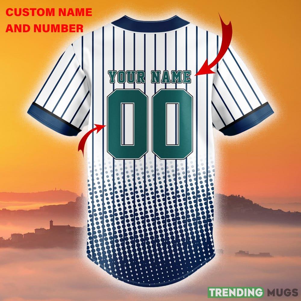 Seattle Mariners Premium MLB Jersey Shirt Custom Number And Name For Men And Women Gift Fans Football Jersey Seattle Mariners Premium MLB Jersey Shirt Custom Number And Name For Men And Women Gift Fans Football Jersey