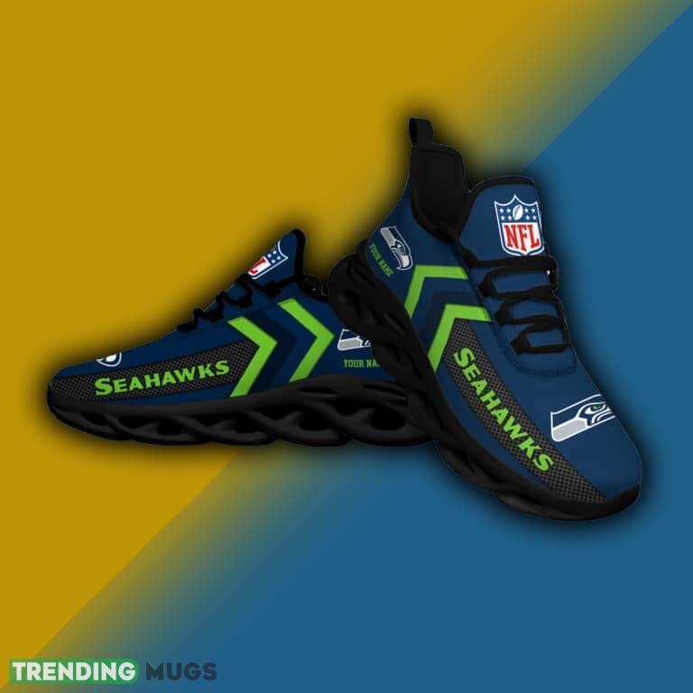 Seattle Seahawks NFL Logo New Style Max Soul Shoes Custom Name Gift - Seattle Seahawks NFL Logo New Style Max Soul Shoes Custom Name_2 Seattle Seahawks NFL Logo New Style Max Soul Shoes Custom Name Gift - Seattle Seahawks NFL Logo New Style Max Soul Shoes Custom Name_2