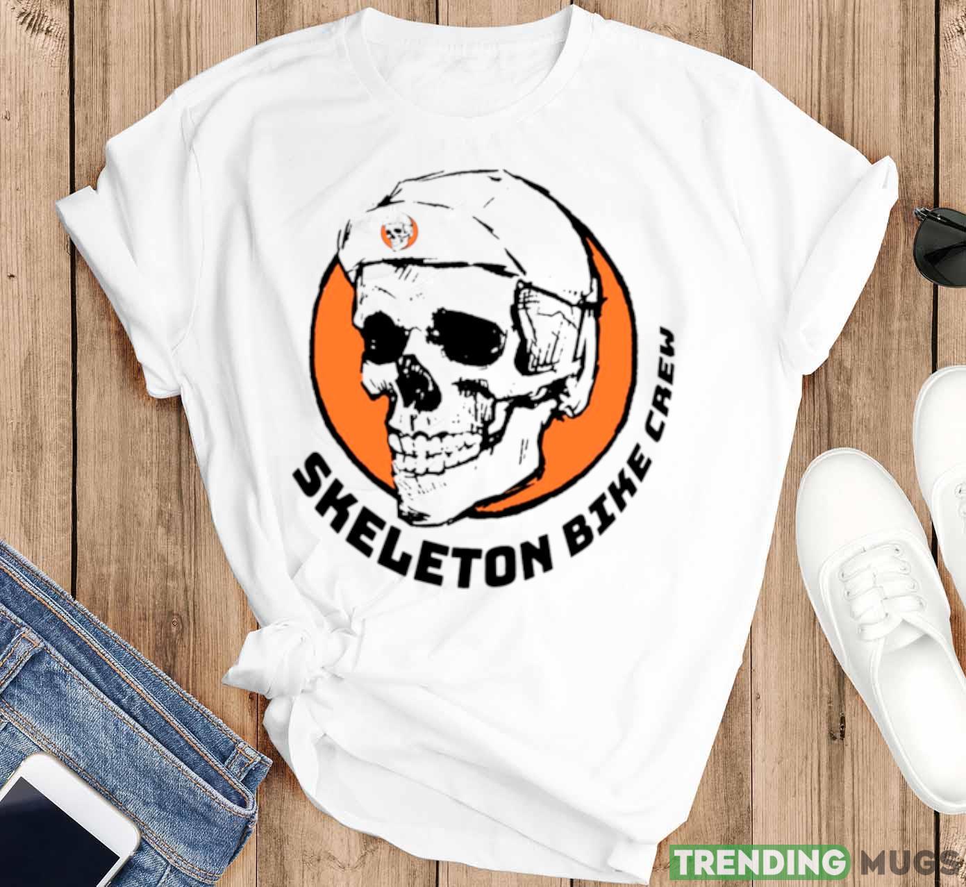 Skeleton Bike Crew Halloween shirt Light Shirt Skeleton Bike Crew Halloween shirt Light Shirt