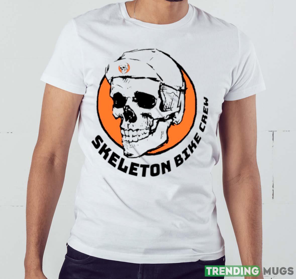 Skeleton Bike Crew Halloween shirt Light Shirt Skeleton Bike Crew Halloween shirt Light Shirt