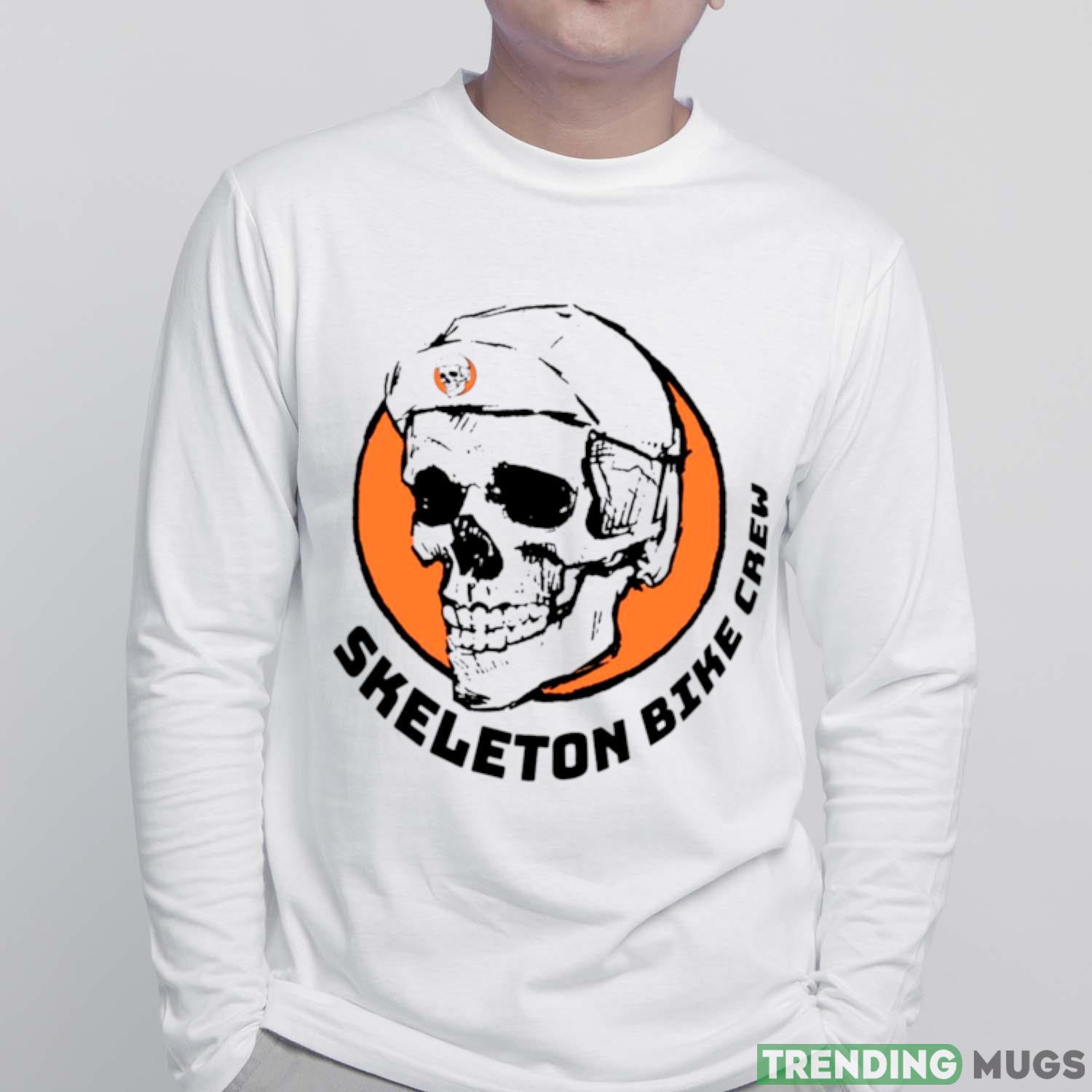 Skeleton Bike Crew Halloween shirt Light Shirt Skeleton Bike Crew Halloween shirt Light Shirt