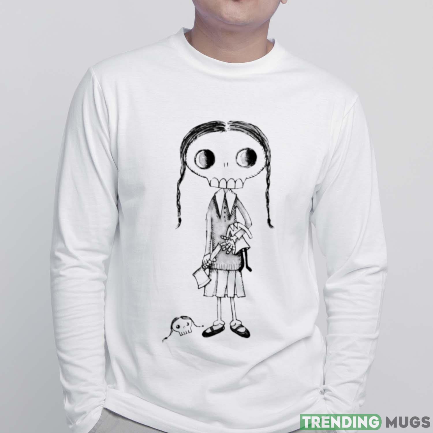 Skelly Wednesday Halloween shirt Light Shirt Skelly Wednesday Halloween shirt Light Shirt