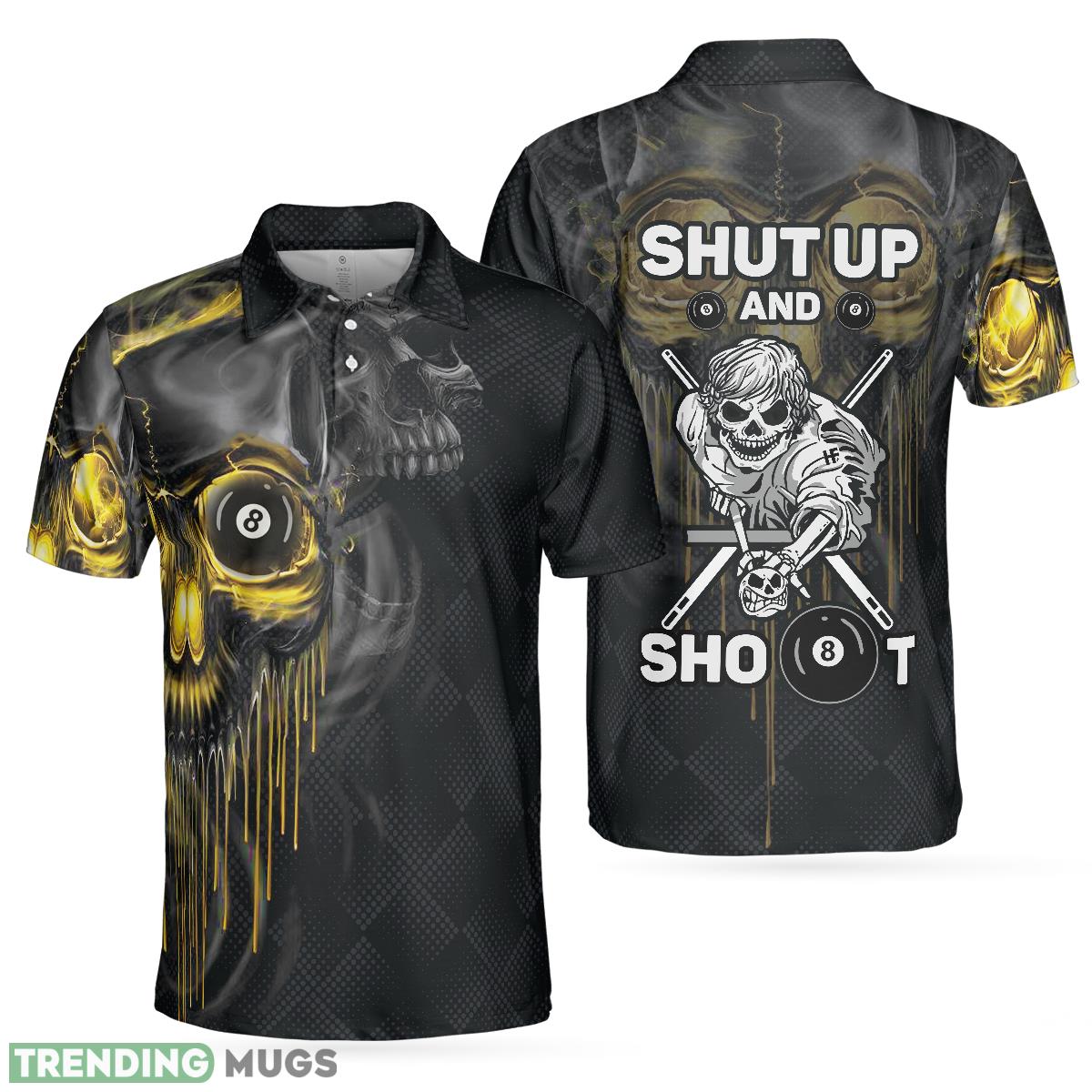Skull Billiards, Black Skull Billiards Shirt Design , Scary Halloween Gift Idea Polo Shirt - Skull Billiards Polo Shirt, Black Skull Billiards Shirt Design For Men, Scary Halloween Gift Idea_1 Skull Billiards, Black Skull Billiards Shirt Design , Scary Halloween Gift Idea Polo Shirt - Skull Billiards Polo Shirt, Black Skull Billiards Shirt Design For Men, Scary Halloween Gift Idea_1