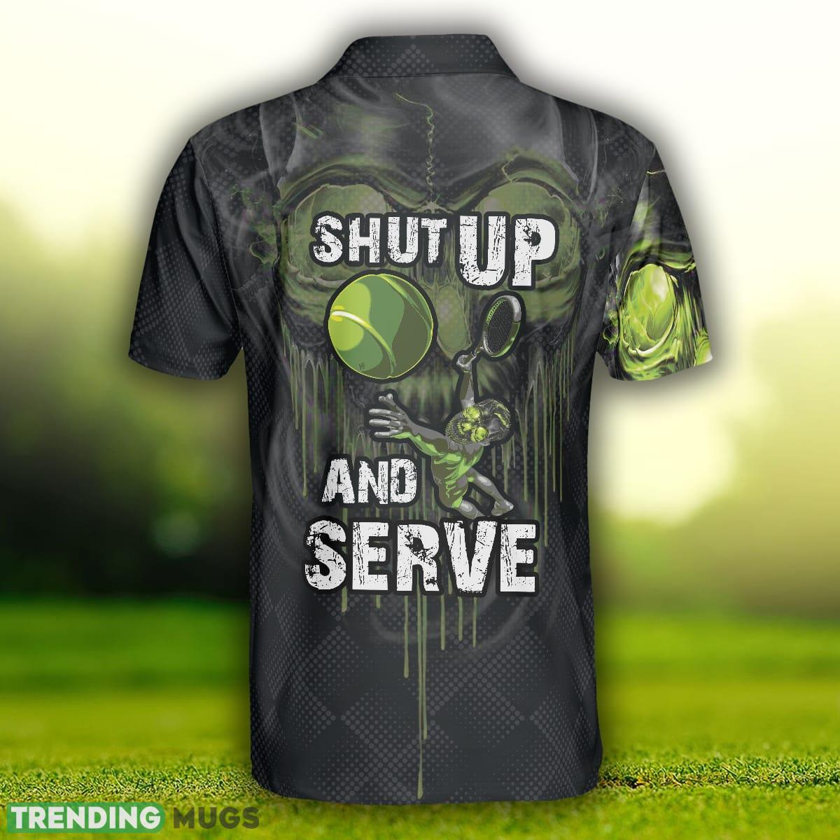 Skull Tennis, Scary Skull Graphic Tennis Shirt For Tennis Lovers, Halloween Tennis Gift Idea Polo Shirt Polo Shirt Skull Tennis, Scary Skull Graphic Tennis Shirt For Tennis Lovers, Halloween Tennis Gift Idea Polo Shirt Polo Shirt