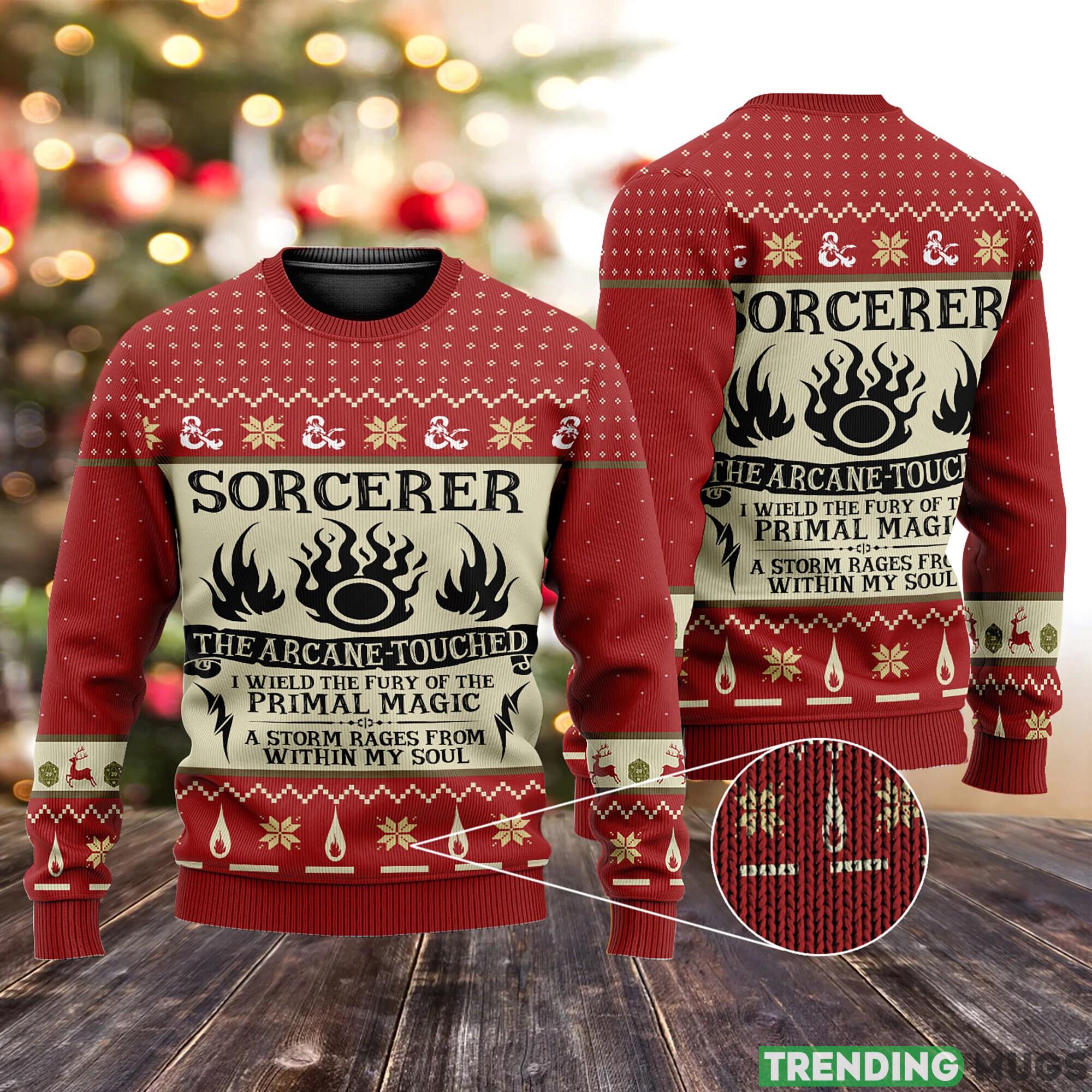 Sorcerer Class Dungeons & Dragons Ugly Gift Christmas 3D Sweater For Men And Women - Sorcerer Class - Dungeons & Dragons Ugly Sweater Gift For Christmas, All Over Print Sweater, Ugly Sweater, Christmas Gifts, DnD Sweatshirt_1 Sorcerer Class Dungeons & Dragons Ugly Gift Christmas 3D Sweater For Men And Women - Sorcerer Class - Dungeons & Dragons Ugly Sweater Gift For Christmas, All Over Print Sweater, Ugly Sweater, Christmas Gifts, DnD Sweatshirt_1
