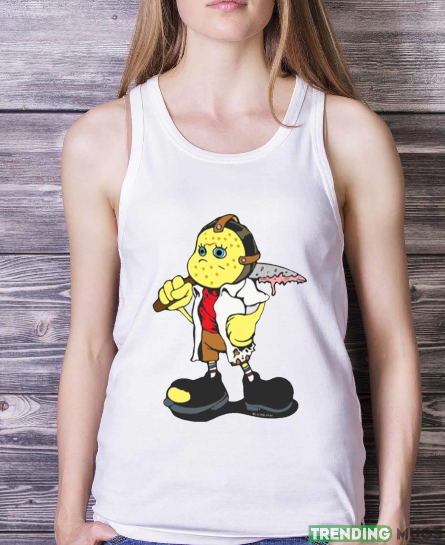 Spongebob Vorhees Halloween shirt Light Shirt Spongebob Vorhees Halloween shirt Light Shirt