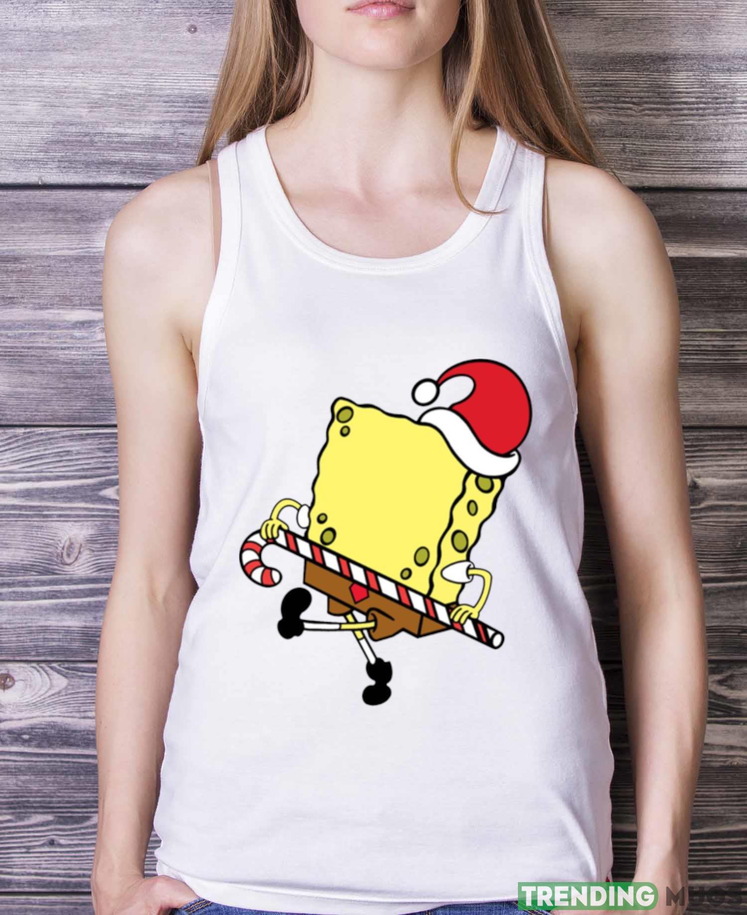 Spongebob With Cane Halloween shirt Light Shirt Spongebob With Cane Halloween shirt Light Shirt