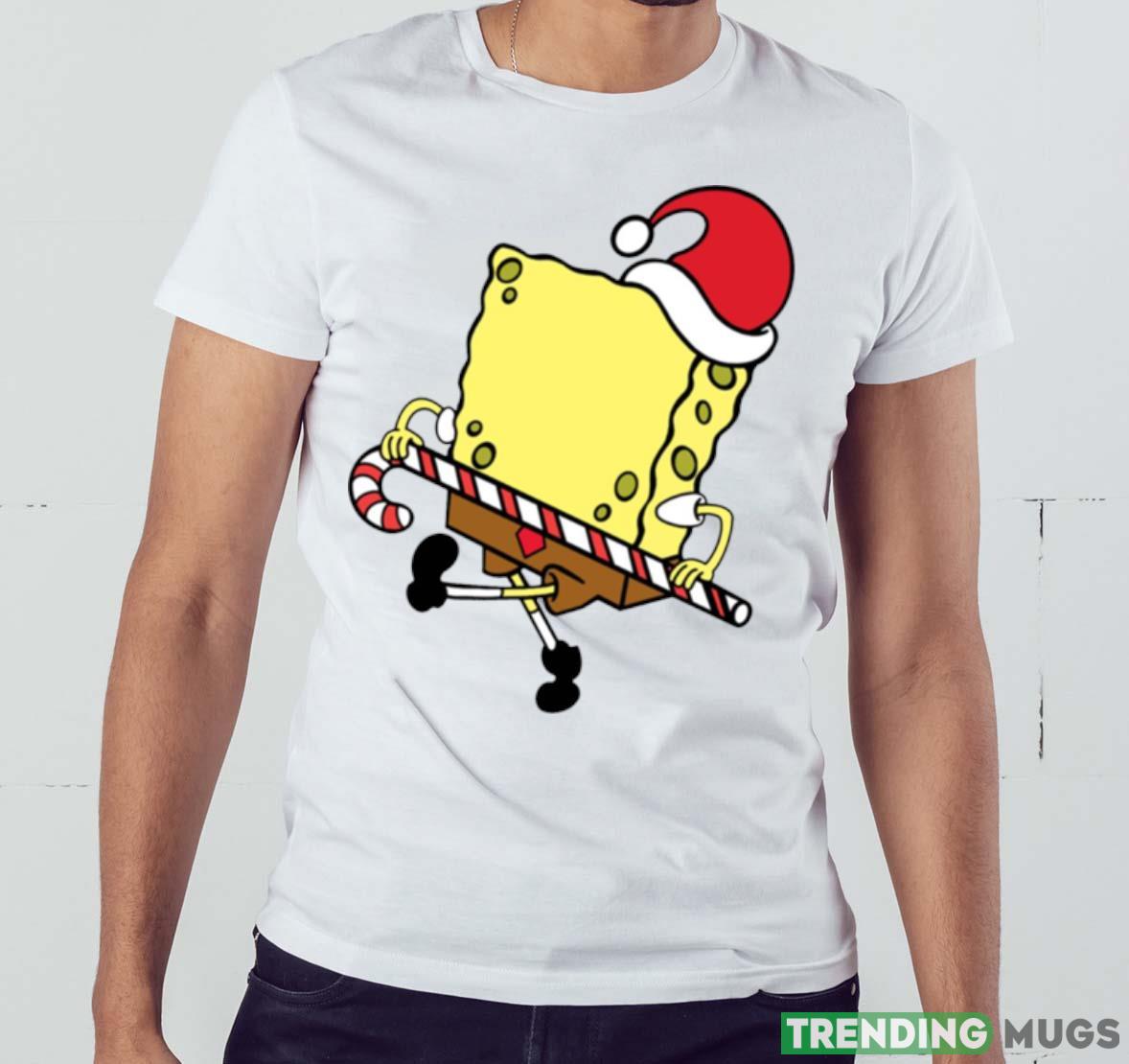 Spongebob With Cane Halloween shirt Light Shirt Spongebob With Cane Halloween shirt Light Shirt