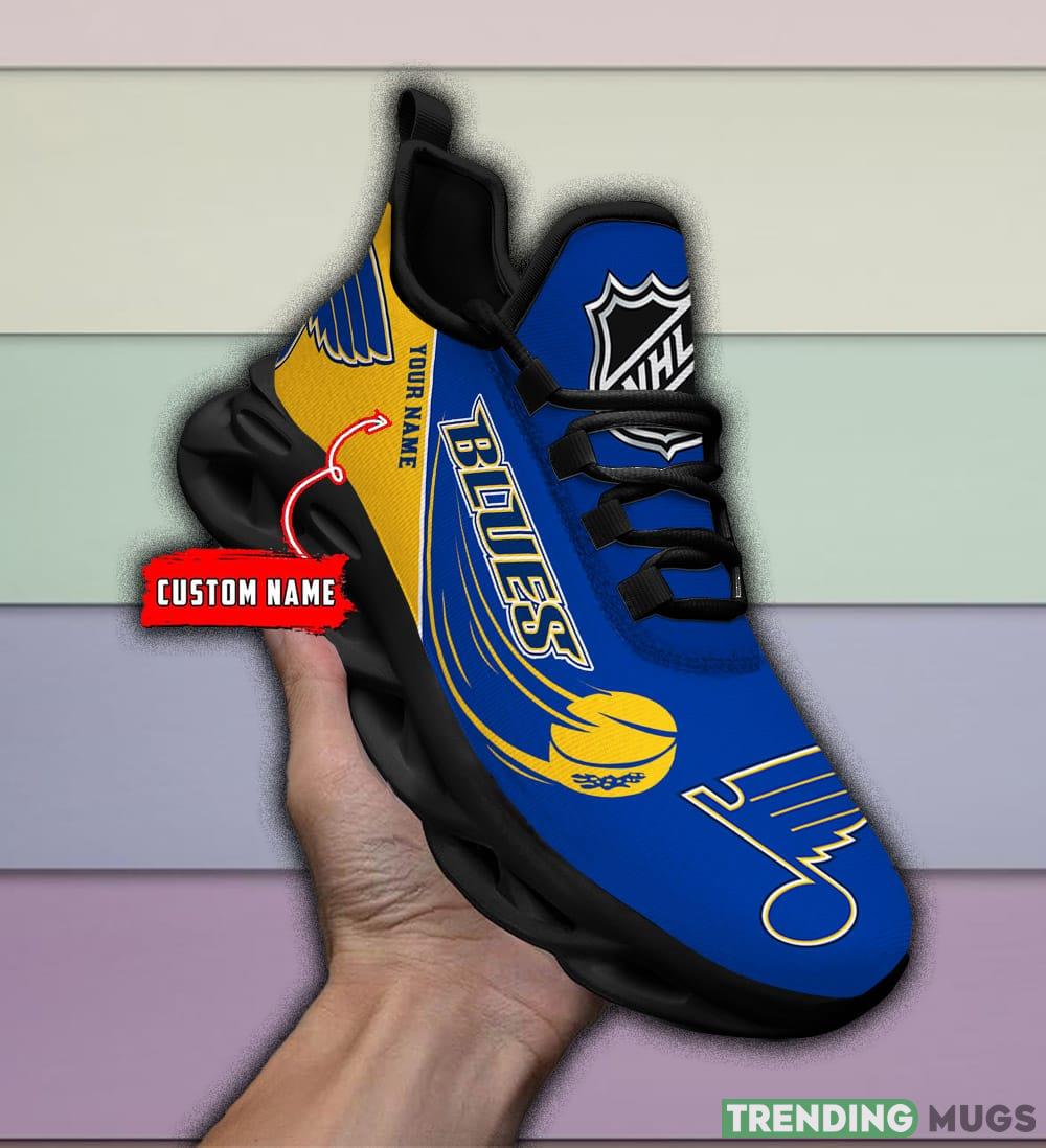 St Louis Blues NHL New Max Soul Shoes Custom Name For Men And Women Running Sneakers Max Soul St Louis Blues NHL New Max Soul Shoes Custom Name For Men And Women Running Sneakers Max Soul