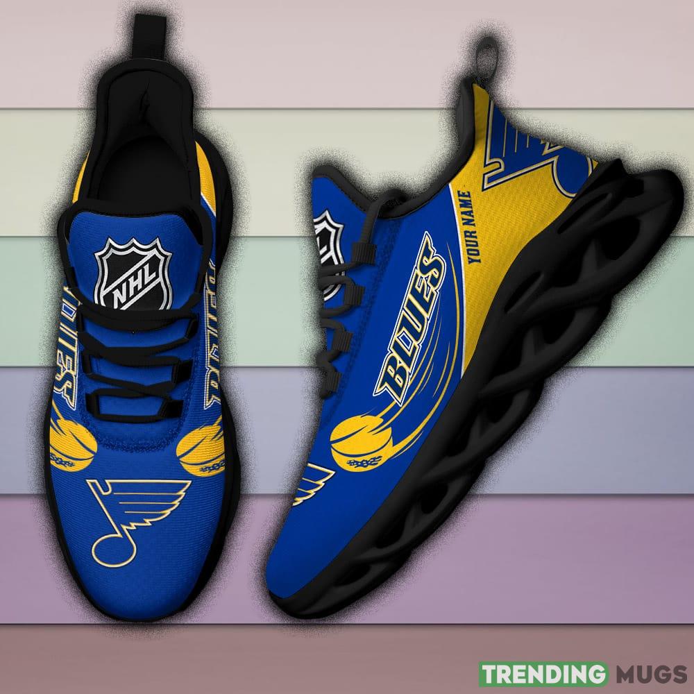 St Louis Blues NHL New Max Soul Shoes Custom Name For Men And Women Running Sneakers Max Soul St Louis Blues NHL New Max Soul Shoes Custom Name For Men And Women Running Sneakers Max Soul
