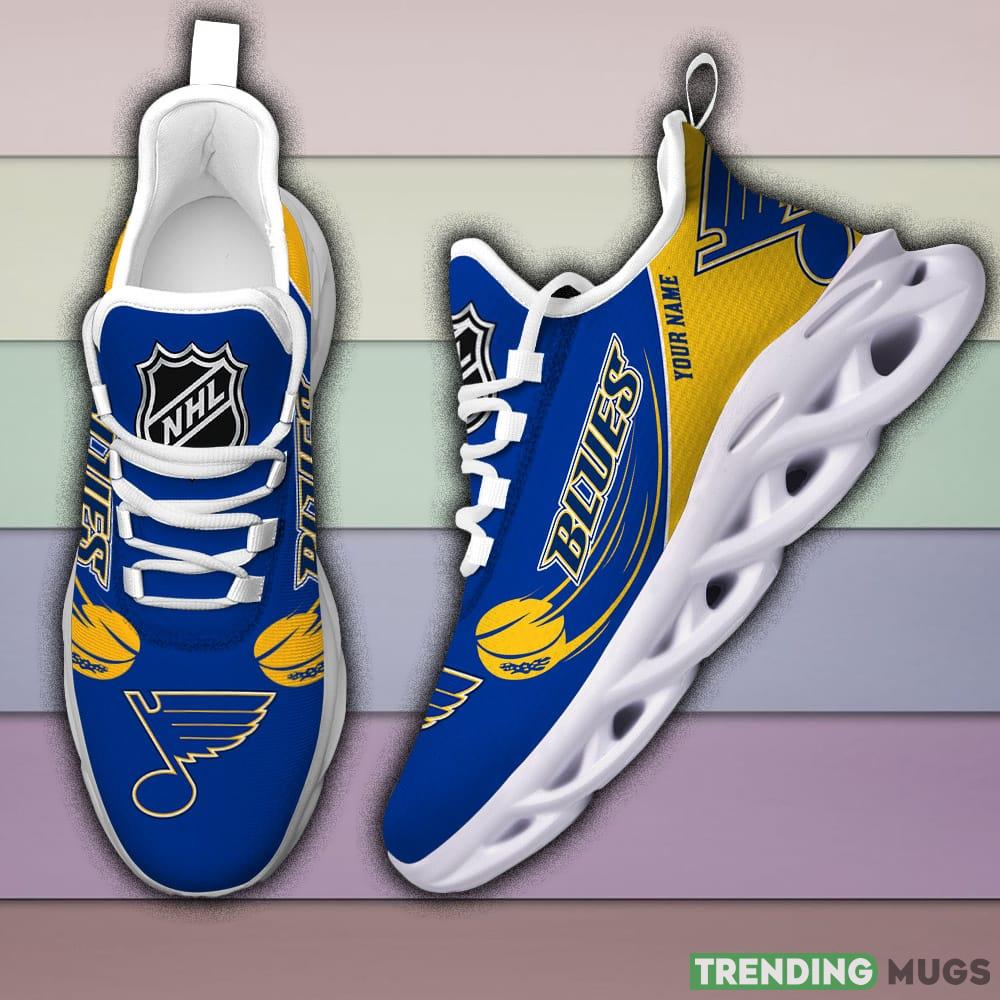 St Louis Blues NHL New Max Soul Shoes Custom Name For Men And Women Running Sneakers Max Soul St Louis Blues NHL New Max Soul Shoes Custom Name For Men And Women Running Sneakers Max Soul